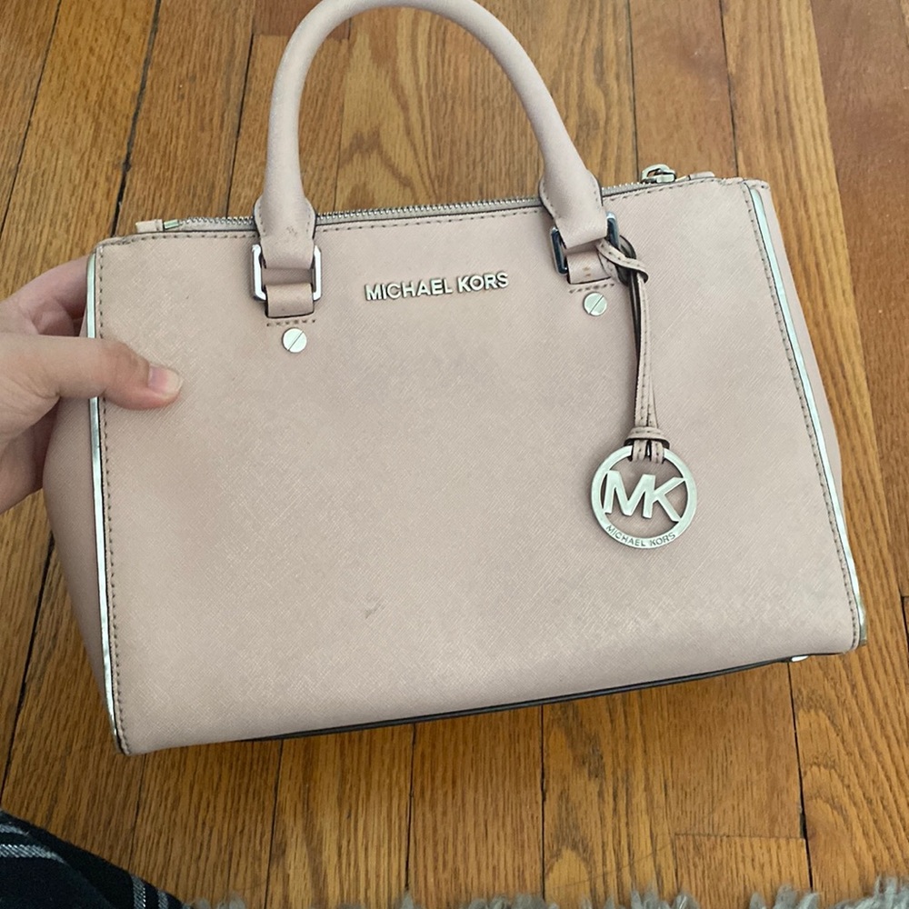 Light pink Michael Koran  purse